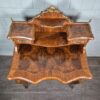 Dresdener Barock Damenschreibtisch Schreibtisch 1860 Nussbaum – Bild 6