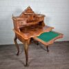 Dresdener Barock Damenschreibtisch Schreibtisch 1860 Nussbaum – Bild 15