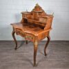 Dresdener Barock Damenschreibtisch Schreibtisch 1860 Nussbaum – Bild 3