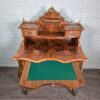 Dresdener Barock Damenschreibtisch Schreibtisch 1860 Nussbaum – Bild 16