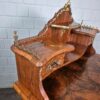 Dresdener Barock Damenschreibtisch Schreibtisch 1860 Nussbaum – Bild 9