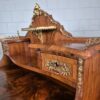 Dresdener Barock Damenschreibtisch Schreibtisch 1860 Nussbaum – Bild 4