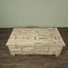 Couchtisch Wohnzimmertisch Truhe Teakholz 1,17 m x 0,60 m – Bild 3
