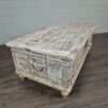 Couchtisch Wohnzimmertisch Truhe Teakholz 1,17 m x 0,60 m – Bild 10