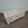 Couchtisch Wohnzimmertisch Truhe Teakholz 1,17 m x 0,60 m
