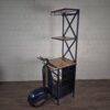 Scooter Minibar Weinregal Metall 0,90 m