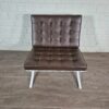 Sessel Loungesessel Leder Modell Barcelona – Bild 3