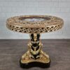 Tisch Beistelltisch Bronze Barockstil Ø 0,77 m