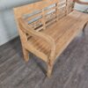 Holzbank Gartenbank Bank Teakholz 1,90 m – Bild 5