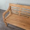 Holzbank Gartenbank Bank Teakholz 1,90 m – Bild 7