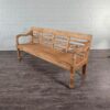 Holzbank Gartenbank Bank Teakholz 1,90 m – Bild 4