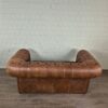 Chesterfield Sofa Couch Leder Braun 1,80 m – Bild 6
