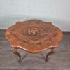 Dresdener Barock Tisch Esstisch 1870 Nussbaum – Bild 2
