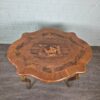 Dresdener Barock Tisch Esstisch 1870 Nussbaum – Bild 3