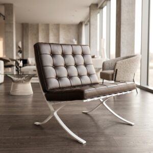 Sessel Loungesessel Leder Modell Barcelona