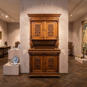 Buffetschrank Schrank Gründerzeit 1880 Eiche