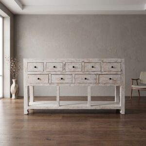 Wandtisch Sideboard Apothekerschrank Mangoholz 1,60 m