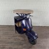 Stehtisch Bartisch Scooter Mangoholz Metall 1,07 m – Bild 3