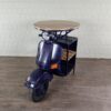 Stehtisch Bartisch Scooter Mangoholz Metall 1,07 m