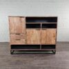 Sideboard Schrank Teakholz 1,40 m – Bild 3