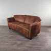 Couch Sofa Braun 2,5 - 2 Leder – Bild 5