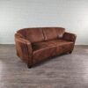 Couch Sofa Braun 2,5 - 2 Leder – Bild 2