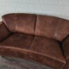 Couch Sofa Braun 2,5 - 2 Leder – Bild 10