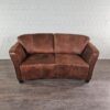 Couch Sofa Braun 2,5 - 2 Leder – Bild 3