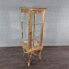 Vitrine Schrank Barockstil Gold 0,48 m