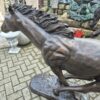 Skulptur Deko-Figur Pferd Bronze 1,20 m – Bild 5