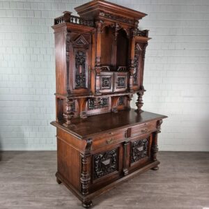 Buffetschrank Schrank Gründerzeit 1880 Eiche