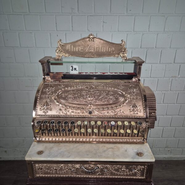 Ladenkasse Kasse National Jugendstil 1906 – Bild 3