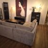 Eckcouch Ecksofa Sofa Couch Hellgrau 2,90 m x 1,90 m Velours – Bild 8