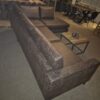 Eckcouch Ecksofa Sofa Couch Braun 3,06 m x 2,00 m PU-Leder – Bild 4