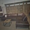 Eckcouch Ecksofa Sofa Couch Braun 3,06 m x 2,00 m PU-Leder – Bild 2