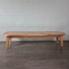 Couchtisch Wohnzimmertisch Teakholz 2,10 m x 0,76 m – Bild 10