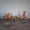 Hase mit Kutsche Kinderfahrzeug 1,75 m – Bild 2