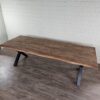 Esstisch Tisch Baumstamm Teakholz 2,60 m x 1,00 m – Bild 6