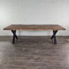 Esstisch Tisch Baumstamm Teakholz 2,60 m x 1,00 m – Bild 5
