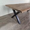 Esstisch Tisch Baumstamm Teakholz 2,60 m x 1,00 m – Bild 7