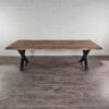 Esstisch Tisch Baumstamm Teakholz 2,60 m x 1,00 m – Bild 2