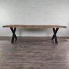 Esstisch Tisch Baumstamm Teakholz 2,60 m x 1,00 m – Bild 3