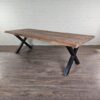 Esstisch Tisch Baumstamm Teakholz 2,60 m x 1,00 m – Bild 4