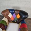 Chesterfield Sessel Leder Modell Karneval – Bild 7