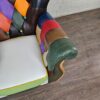 Chesterfield Sessel Leder Modell Karneval – Bild 8