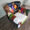 Chesterfield Sessel Leder Modell Karneval – Bild 5
