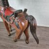 Schaukelpferd Karussellpferd Massivholz 1,50 m – Bild 6