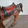 Schaukelpferd Karussellpferd Massivholz 1,50 m – Bild 7