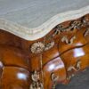 Kommode Neubarock Nussbaum 1,10 m – Bild 8