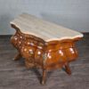 Kommode Neubarock Nussbaum 1,10 m – Bild 5